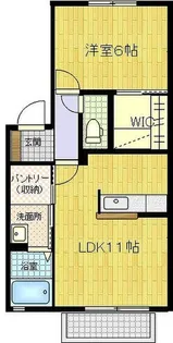 ウッド・オータムC棟【2階】の間取り
