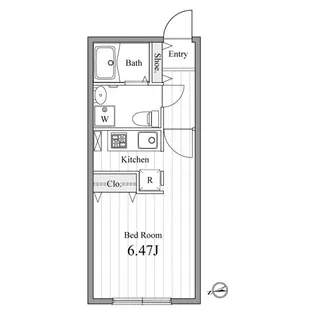 ZESTY松陰神社II【3階】の間取り