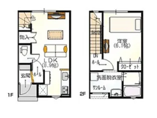 Maple Leafの間取り