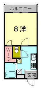 フロンティア春日【4階】の間取り