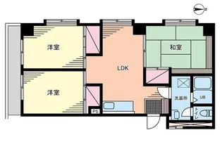 D’sVARIE亀有レジデンス【7階】の間取り