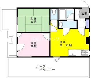 北鎌倉ガーデン【3階】の間取り