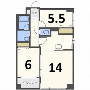 ノヴァシャトン【4階】の間取り