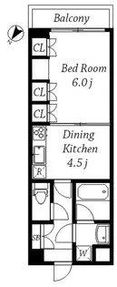 エクセルコートイズミ【2階】の間取り