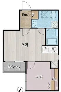 Branche平尾II【2階】の間取り