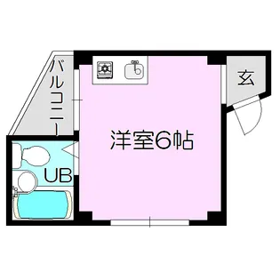 淡路西山マンション【4階】の間取り