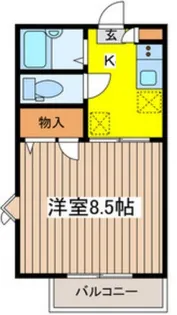 グリーンヴィラ弐番館【1階】の間取り