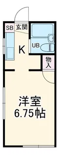 町田ロイヤルハイツVIII【1階】の間取り