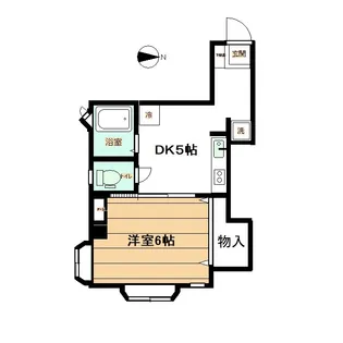 ココモ八幡【2階】の間取り