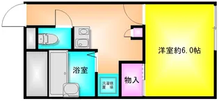 レオパレスポップ【2階】の間取り