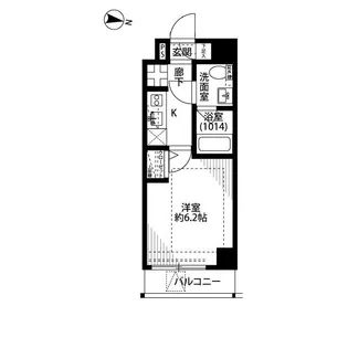 プレール・ドゥーク豊洲スクエア【8階】の間取り