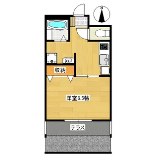 桃山ビル【1階】の間取り
