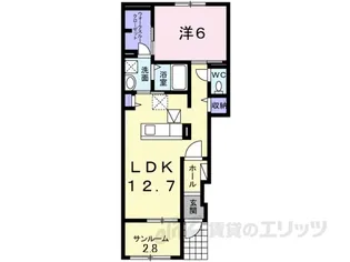 ヴィラ・モンセラート【1階】の間取り