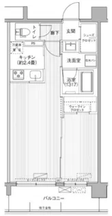 カリーチェ八潮【2階】の間取り