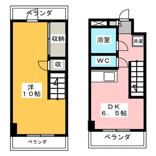 赤坂第一ビルの間取り