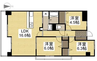 CRASSO IMA【7階】の間取り