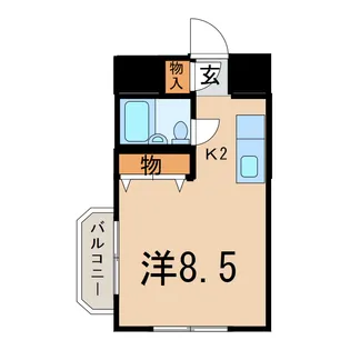 メゾン・ド・ノール【3階】の間取り