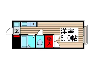 ルグランハイツ【1階】の間取り