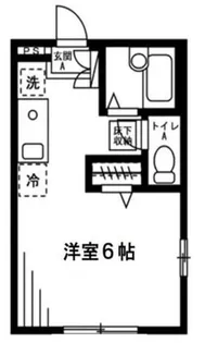 ブラウエ・ヒンメル【1階】の間取り