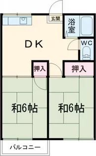 ファミーユ高倉【2階】の間取り