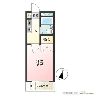 栄ビル【3階】の間取り