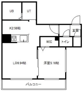 HGSサウス11【4階】の間取り