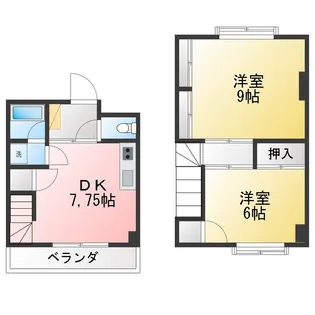 メゾン飛鳥の間取り