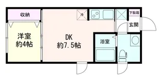 エムズ南雪谷【3階】の間取り