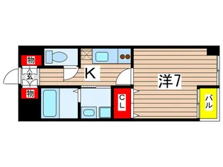 ダイモンカン【2階】の間取り