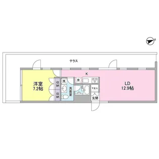 platform【2階】の間取り