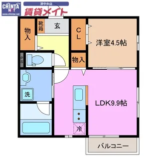 MTK-3【3階】の間取り