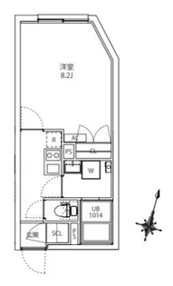 MAXIV CITY板橋区役所前【3階】の間取り