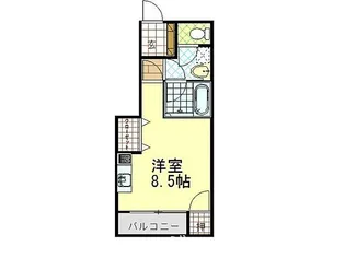 モンシェール国府【1階】の間取り