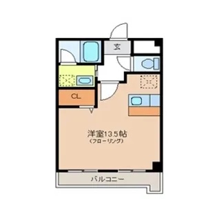 ファイブシティ【6階】の間取り