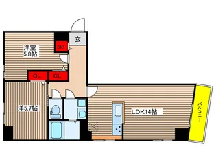 センチュリー東大泉【2階】の間取り