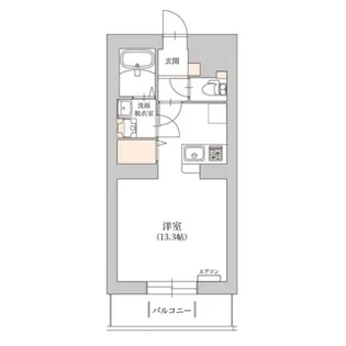 アラモファミリア杉崎町【6階】の間取り