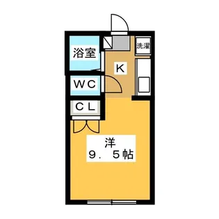 サラダII【1階】の間取り