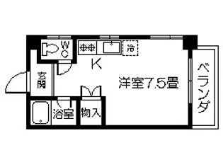 西光堂ビル【2階】の間取り