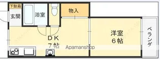 今津パークハイツ【3階】の間取り