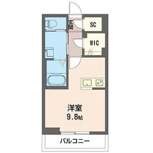 ラリュール【3階】の間取り