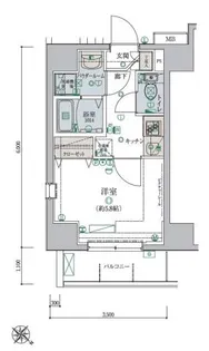 リヴシティ横濱弘明寺弐番館【4階】の間取り
