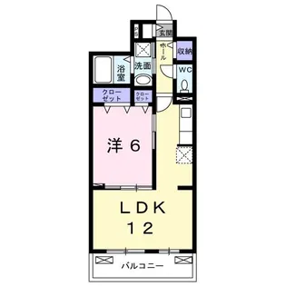 クオーレD【2階】の間取り