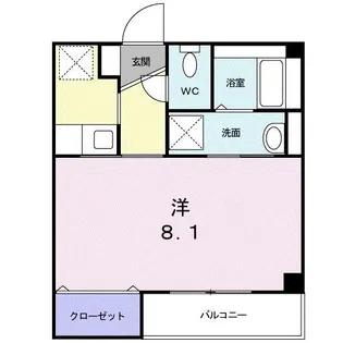 ソレーユ【3階】の間取り