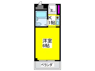ジョイフルKIKUSUI【3階】の間取り