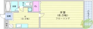 カーサ88小田原【4階】の間取り