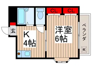 すみれハイツ【2階】の間取り