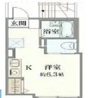 アーバンウイル田端【2階】の間取り