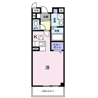 ミドル【1階】の間取り