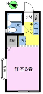 パレ玉川学園【2階】の間取り
