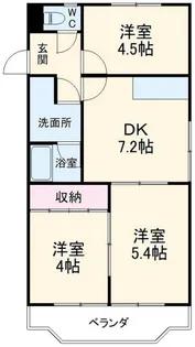 メゾン下山【2階】の間取り